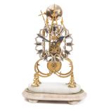 A late Victorian skeleton clock: the eight-day duration,