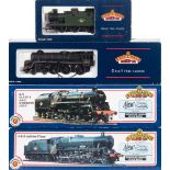 Bachmann OO/HO gauge locomotives: includes a 4-6-0 locomotive No 75073 with six wheel tender in BR