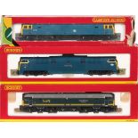 Hornby, OO/HO gauge: includes a class 47 Co-Co diesel No 47421 in BR blue livery,