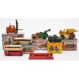 Dinky 25x Breakdown Lorry together with 582 Dumper Truck:, also 401 Fork Lift Truck,