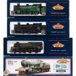 Bachmann, OO/HO gauge: includes a 2-6-0 locomotive No 7332 with six wheel tender in BR green livery,