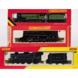 Hornby, OO/HO gauge: includes a 4-6-0 locomotive No 8059 with six wheel tender in LNER green livery,