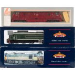 Bachmann and Lima OO/HO gauge: includes a class 25/2 diesel locomotive No D5237 in BR green livery,
