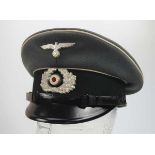 4.1.) Uniformen / Kopfbedeckungen Wehrmacht: Schirmmütze für Mannschaften und Unteroffiziere der