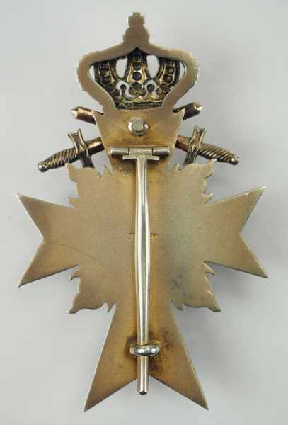 1.1.) Kaiserreich (bis 1933) Bayern: Militär-Verdienst-Orden, Offizierskreuz mit Flammen, mit - Image 6 of 6