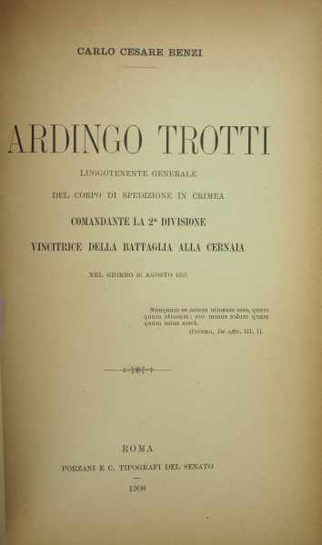 2.1.) Europa Italien: Nachlass des General Ardingo Trotti - Kommandeur der sardischen Division - Image 5 of 7