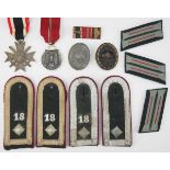 1.2.) Deutsches Reich (1933-45) Nachlass eines Feldwebels des Werfer-Regiments 18.1.)