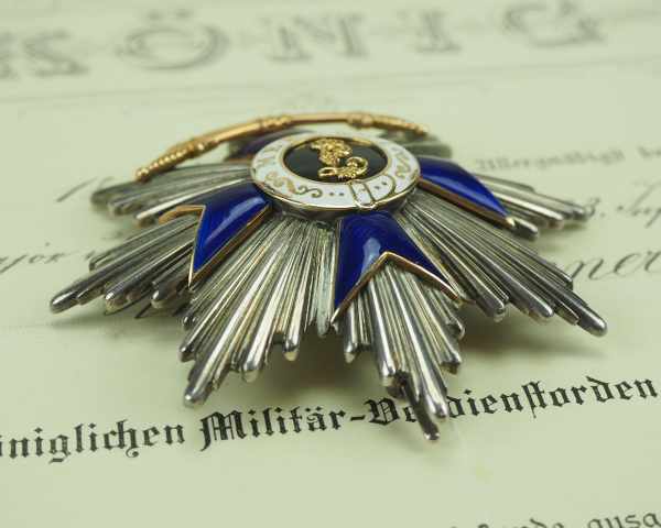1.1.) Kaiserreich (bis 1933) Bayern: Militär-Verdienst-Orden, Stern zur 2. Klasse, mit Schwertern - Image 4 of 8