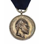 1.1.) Kaiserreich (bis 1933) Württemberg: Militär-Verdienst Medaille, Karl, in Silber.Silber,