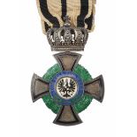 1.1.) Kaiserreich (bis 1933) Preussen: Königlicher Hausorden von Hohenzollern, Kreuz der Inhaber.