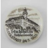 1.1.) Kaiserreich (bis 1933) Stahlhelmbund: Abzeichen auf die Fahnenweihe in Rudolstadt am 24.5.
