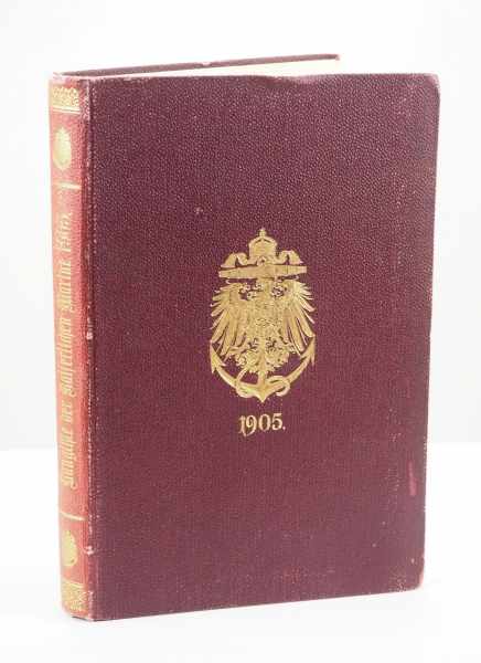 6.1.) Literatur Rangliste der Kaiserlich Deutschen Marine für das Jahr 1905.Berlin, Ernst