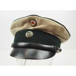 4.1.) Uniformen / Kopfbedeckungen Bayern: Einheitsmütze für Offiziere - 1. Weltkrieg.Helles