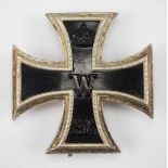 1.1.) Kaiserreich (bis 1933) Preussen: Eisernes Kreuz, 1914, 1. Klasse - Meybauer.Geschwärzter