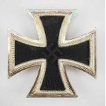 1.2.) Deutsches Reich (1933-45) Eisernes Kreuz, 1939, 1. Klasse.Vresilberte Zarge, geschwärzte