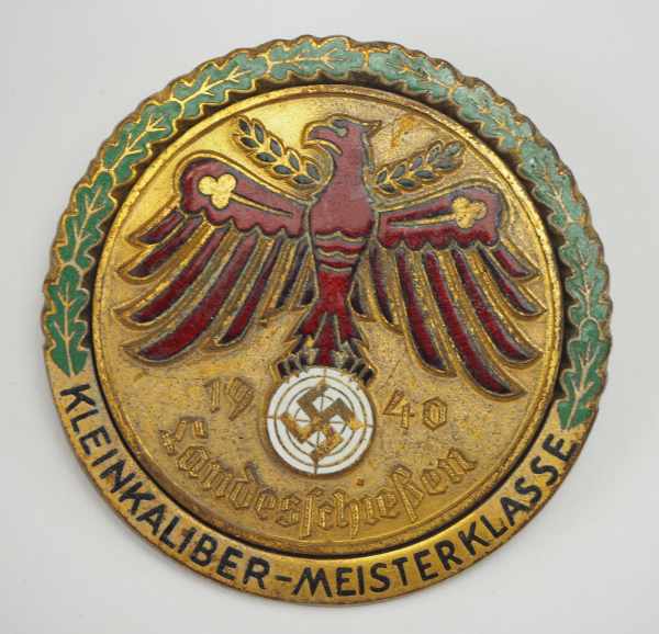 1.2.) Deutsches Reich (1933-45) Standschützenverband Tirol-Vorarlberg: Kleinkaliber-Meisterklasse,