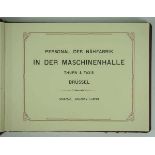7.1.) Historica Thurn und Taxis - Fotoalbum des Personals der Nähfabrik in der Maschinenhalle