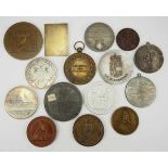 7.4.) Münzen Sammlung Medaillen.Diverse, teils im Originaletui. Sehr interessante Sammlung.