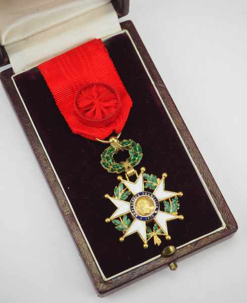 2.1.) Europa Frankreich: Orden der Ehrenlegion, 8. Modell (1870-1951), Offizierskreuz
