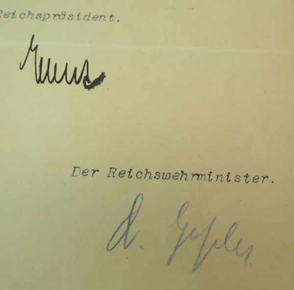 3.1.) Urkunden / Dokumente Urkundengruppe eines Senatspräsidenten beim Reichskriegsgericht.- - Image 5 of 6