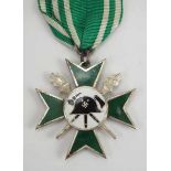1.2.) Deutsches Reich (1933-45) Rheinisches Feuerwehr-Verdienstkreuz (1934-1936).Buntmetall