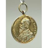 1.1.) Kaiserreich (bis 1933) Bayern: Hausritterorden vom Heiligen Georg, Goldene St. Georgs-Medaille