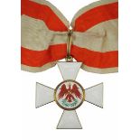 1.1.) Kaiserreich (bis 1933) Preussen: Roter Adler Orden, 4. Modell (1885-1917), 2. Klasse.Gold,