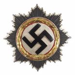 1.2.) Deutsches Reich (1933-45) Deutsches Kreuz, in Gold - Godet.Buntmetall vergoldet und