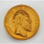 1.1.) Kaiserreich (bis 1933) Württemberg: Kleine Goldene Medaille für Kunst und Wissenschaft,