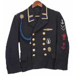 4.1.) Uniformen / Kopfbedeckungen Kriegsmarine: Uniform eines Oberbootsmannsmaat mit