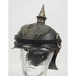 4.1.) Uniformen / Kopfbedeckungen Preussen: Helm M1915 für Mannschaften der Jäger zu Pferd.Schwarz