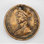1.1.) Kaiserreich (bis 1933) Braunschweig: Waterloo-Medaille - reitende Artillerie.Bronze, Öse