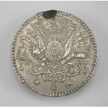 2.2.) Welt Türkei: Imtiyaz Medaille, in Silber - Grazia 13 XI. 1918.Silber, Henkelung fehlt,