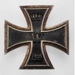 1.1.) Kaiserreich (bis 1933) Preussen: Eisernes Kreuz, 1914, 1. Klasse.Geschwärzter Eisenkern,