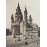 7.1.) Historica Frankfurt a.M. / Mainz / Tangermünde - 4 Fotos.Je historisch bedeutsame Gebäude,