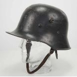 4.1.) Uniformen / Kopfbedeckungen Stahlhelm M18.Glocke mit originaler Lackierung, mit Innenfutter
