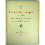 6.1.) Literatur Sabretache: Tenue des troupes de France.1903, Combet & Cie, Paris. Einbandbindung,