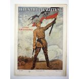 6.1.) Literatur Illustrierte Zeitung: Unsre Schutztruppen. Kriegsnummer 206. Heft Nr. 3915.1918, J.