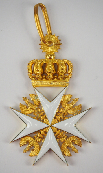 1.1.) Kaiserreich (bis 1933) Preussen: Ritterlicher Orden St. Johannis zu Jerusalem, Balley - Image 2 of 3