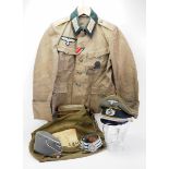 4.1.) Uniformen / Kopfbedeckungen Wehrmacht: Uniform eines Leutnant der Kavallerie.1.)