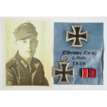 1.2.) Deutsches Reich (1933-45) Nachlass eines tapferen Gebirgsjägers.1.) Eisernes Kreuz, 1939, 1.