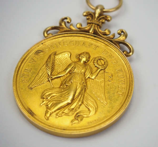 1.1.) Kaiserreich (bis 1933) Bayern: Goldene Ludwigsmedaille für Kunst und Wissenschaft.Gold, - Image 4 of 4