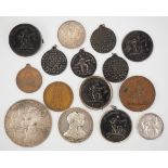 7.4.) Münzen Sammlung Medaillen.Diverse Materialien.Zustand: II 7.4 ) Coins