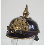 4.1.) Uniformen / Kopfbedeckungen Bayern: Pickelhaube für Mannschaften - Gebr. Bing Metallhelm.