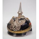 4.1.) Uniformen / Kopfbedeckungen Baden: Miniatur-Pickelhaube für Offiziere der Badischen Dragoner-