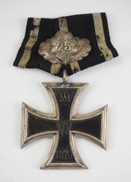 1.1.) Kaiserreich (bis 1933) Preussen: Eisernes Kreuz, 1870, 2. Klasse mit Eichenbruch "25".