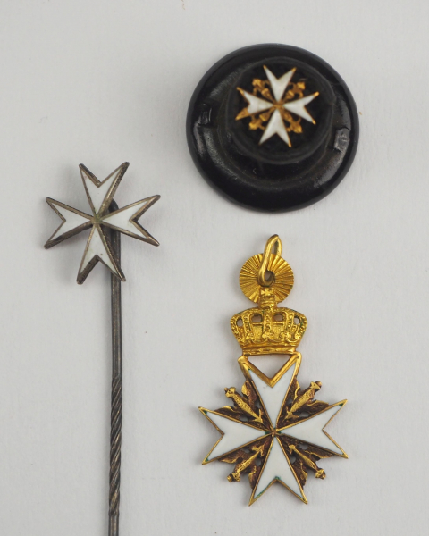 1.1.) Kaiserreich (bis 1933) Preussen: Ritterlicher Orden St. Johannis zu Jerusalem, Balley