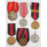 1.2.) Deutsches Reich (1933-45) Lot von 6 Auszeichnungen.1.) Olympia Ehrenmedaille; 2./3.)