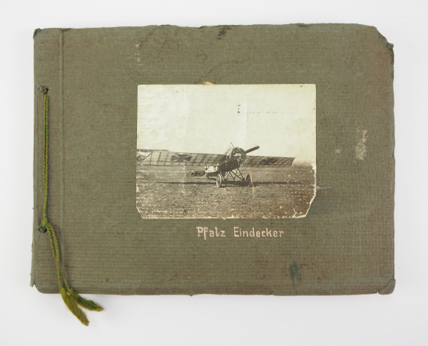 3.2.) Fotos / Postkarten Fotoalbum der Flieger-Ersatz-Abteilung 10 - Böblingen 1916.41 Fotos,