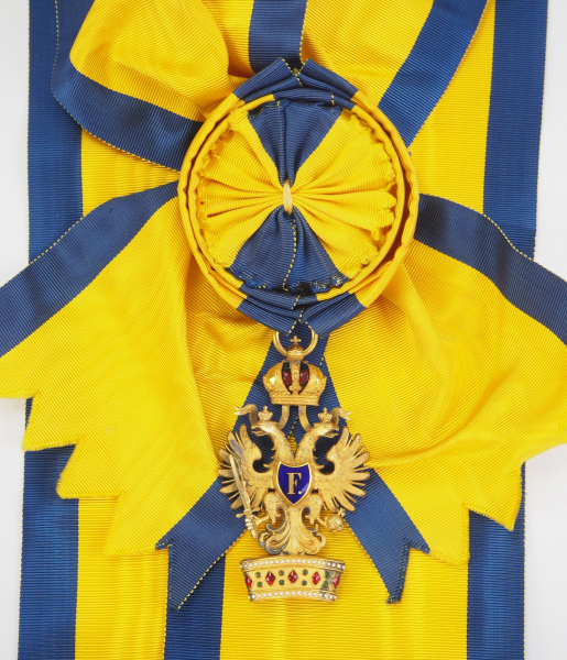 2.1.) Europa Österreich: Kaiserlicher Orden der Eisernen Krone, 1. Klasse Kleinod.Silber